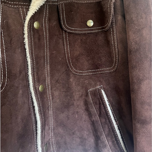 Vintage JC Penny suede coat - Picture 2 of 6